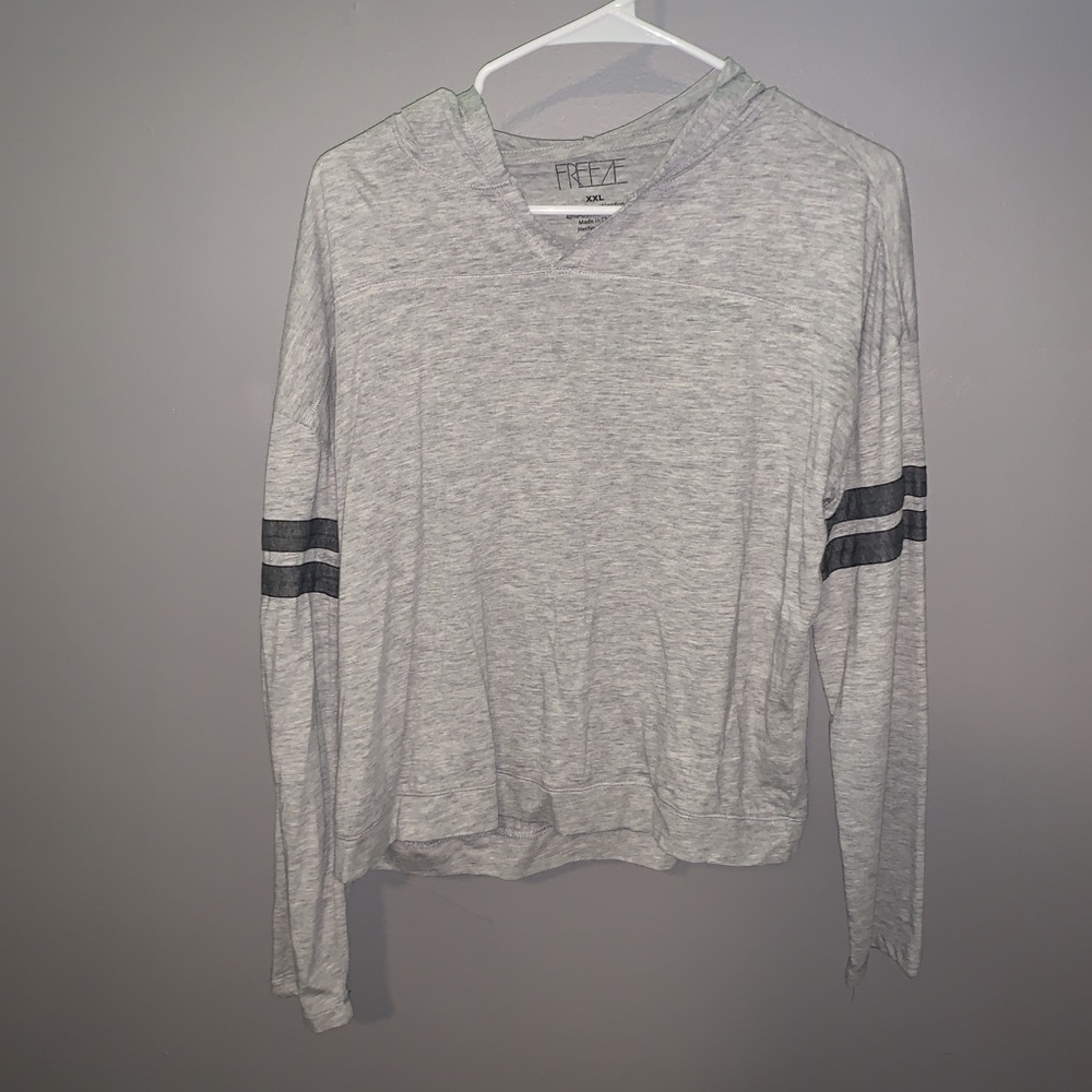 Cropped hoodie